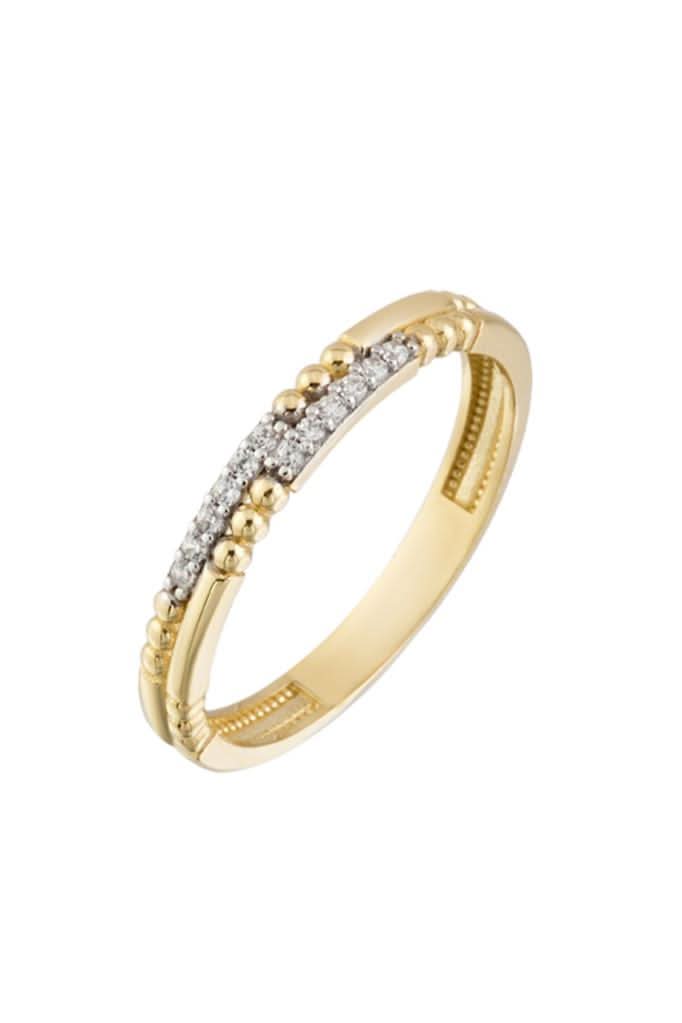 Altın Taşlı Yüzük