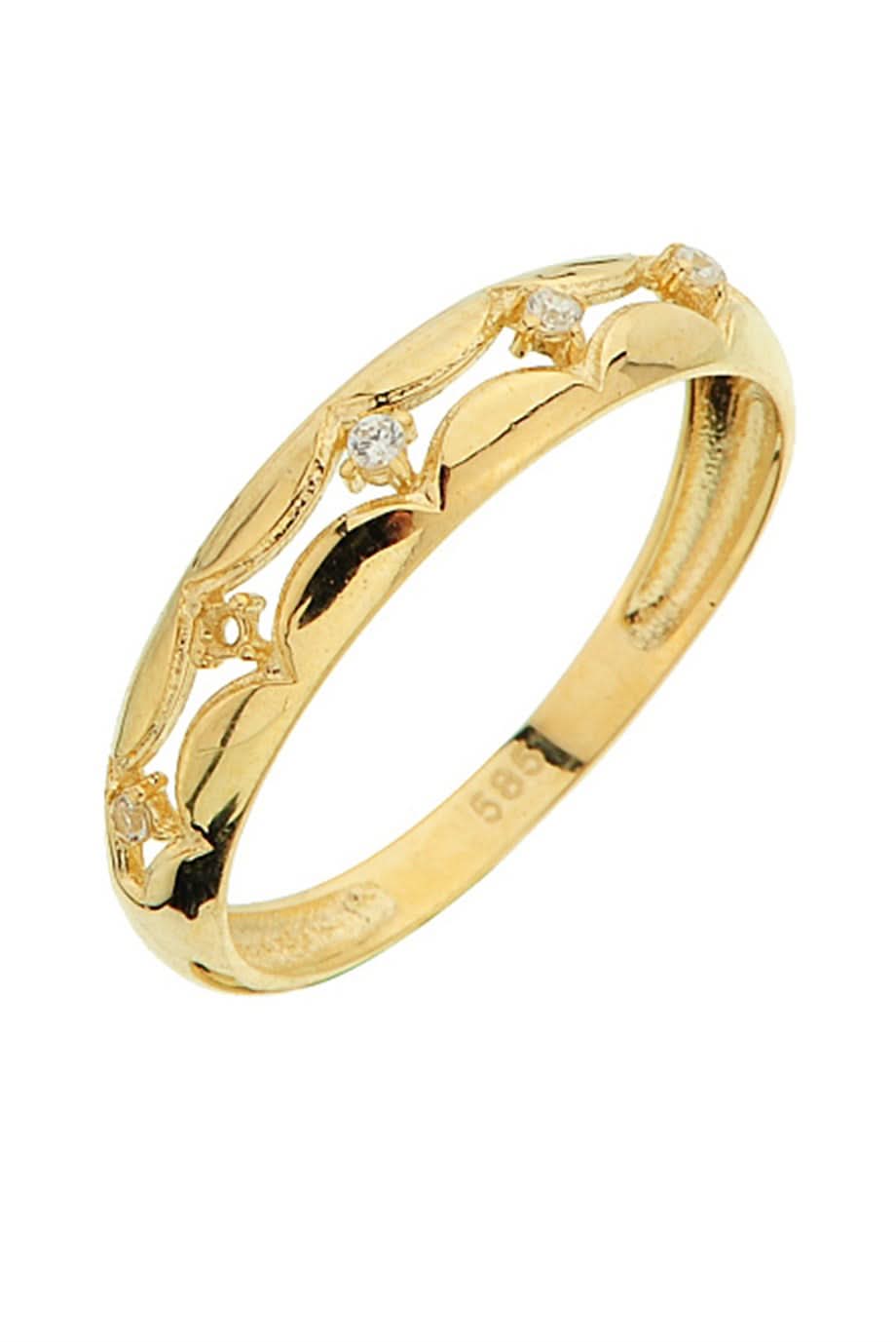 Altın Taşlı Yüzük