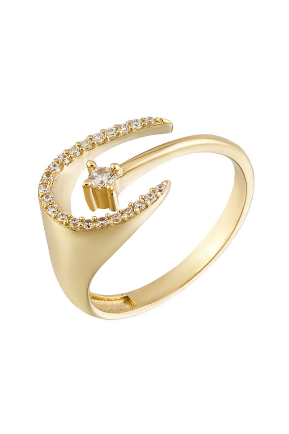 Altın Taşlı Yüzük