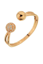 Altın Top Tasarım Yüzük