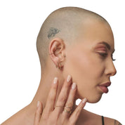 Altın Toptop Sıkıştırmalı Halka Earcuff