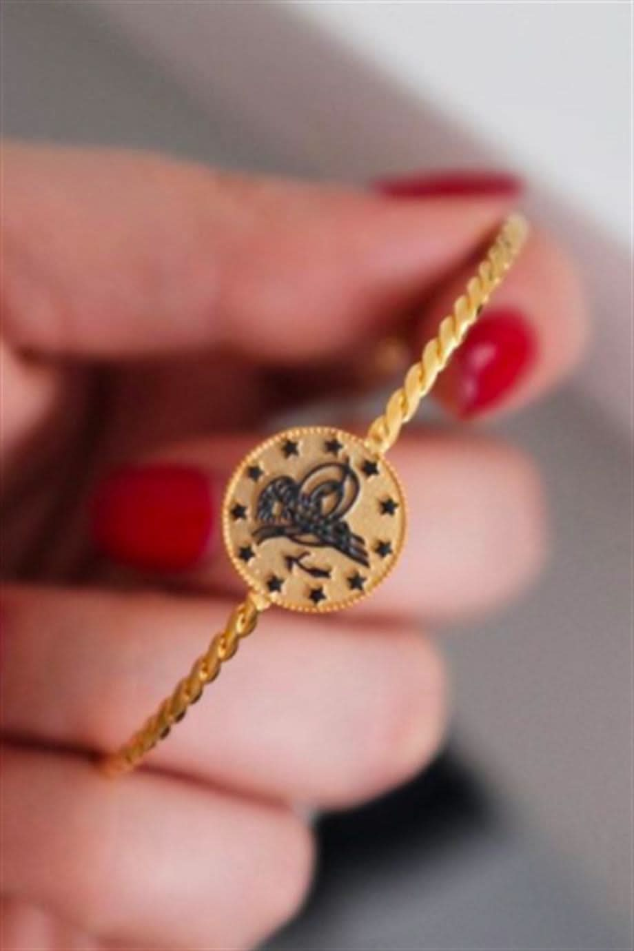 Altın Tuğra Bilezik