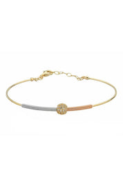 Altın Yaylı Tasarım Bilezik