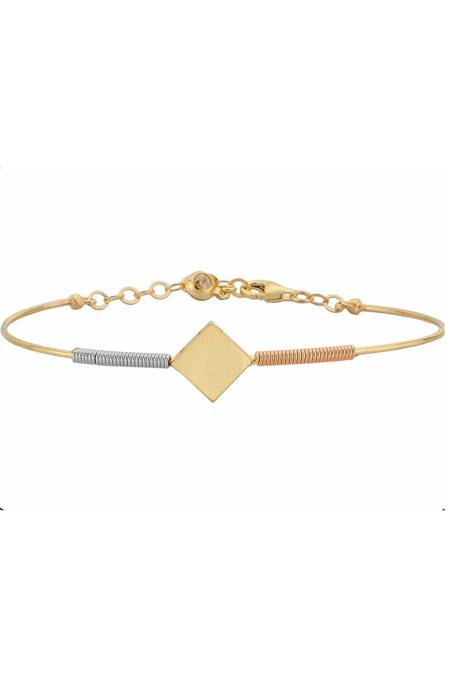 Altın Yaylı Tasarım Bilezik