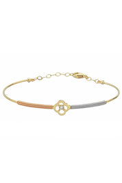 Altın Yaylı Yonca Bilezik