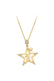 Altın Yıldız Kolye