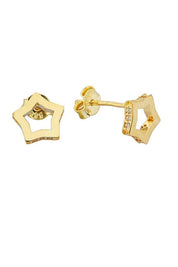 Altın Yıldız  Küpe