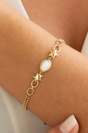 Altın Yıldızlı Bileklik