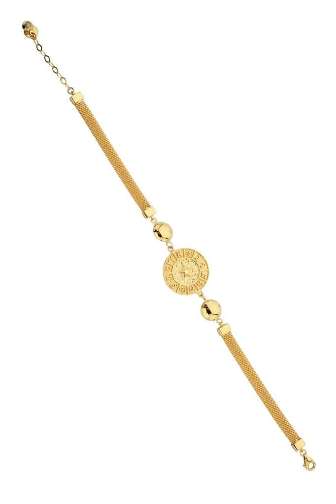 Altın Yıldızlı Burç Bileklik