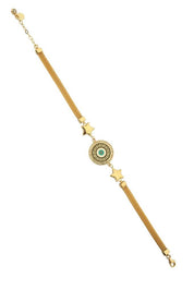 Altın Yıldızlı Nazar Bileklik