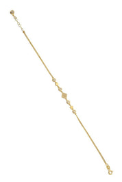 Altın Yıldızlı Tasarım Bileklik