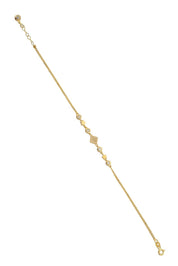 Altın Yıldızlı Tasarım Bileklik