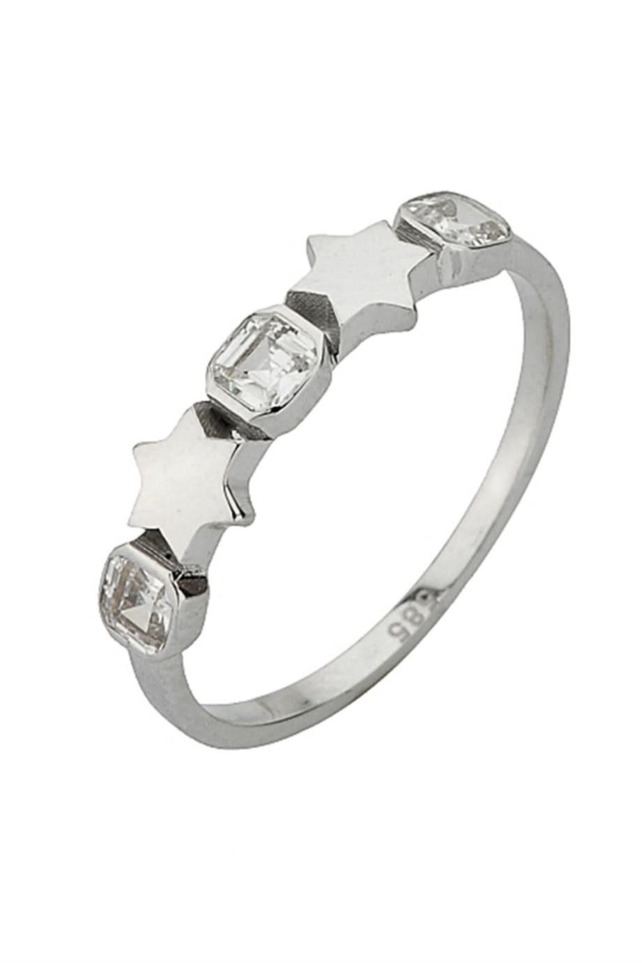 Altın Yıldızlı Tria Yüzük