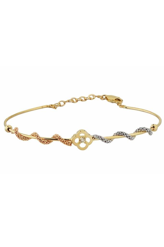 Altın Yonca Bilezik