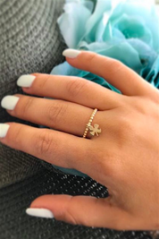 Altın Yonca Yüzük