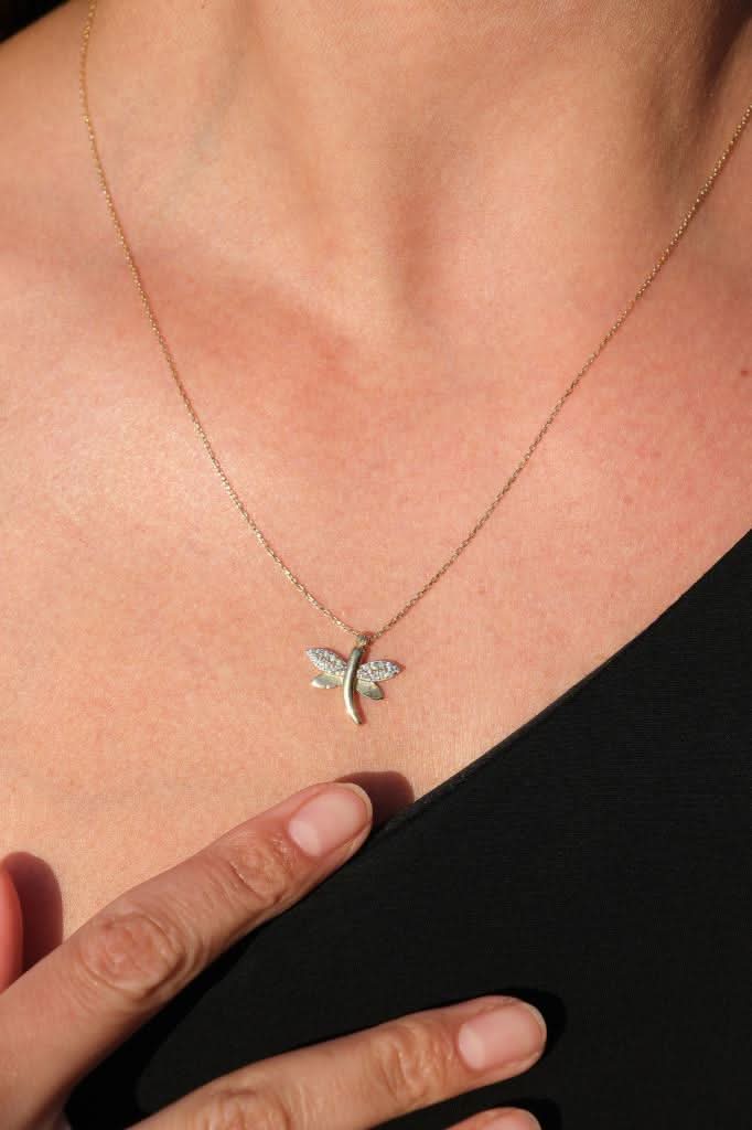 Altın Yusufcuk Kolye