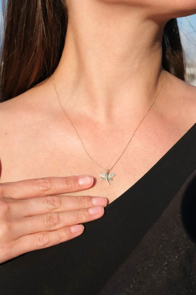 Altın Yusufcuk Kolye