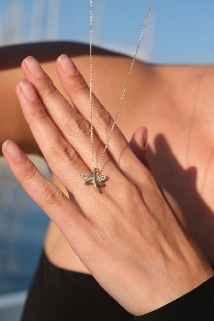 Altın Yusufcuk Kolye