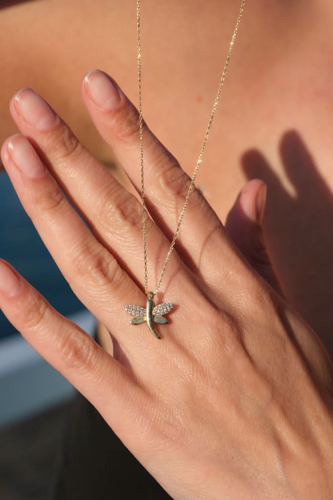 Altın Yusufcuk Kolye