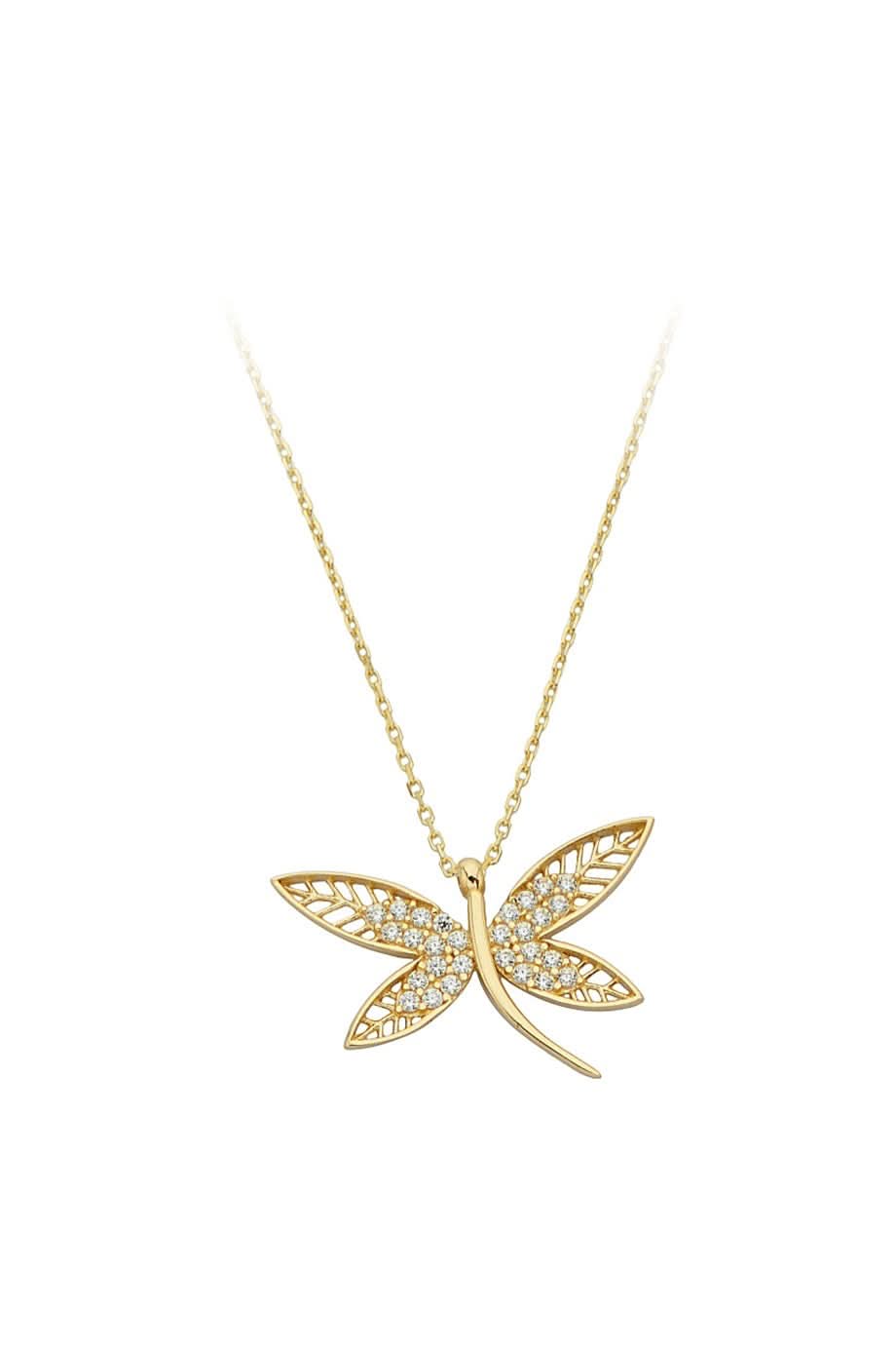 Altın Yusufçuk Kolye