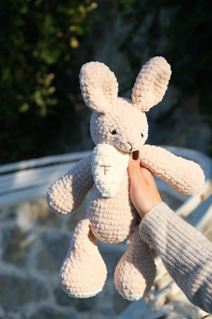 Amigurumi Uyku Arkadaşı Tavşan