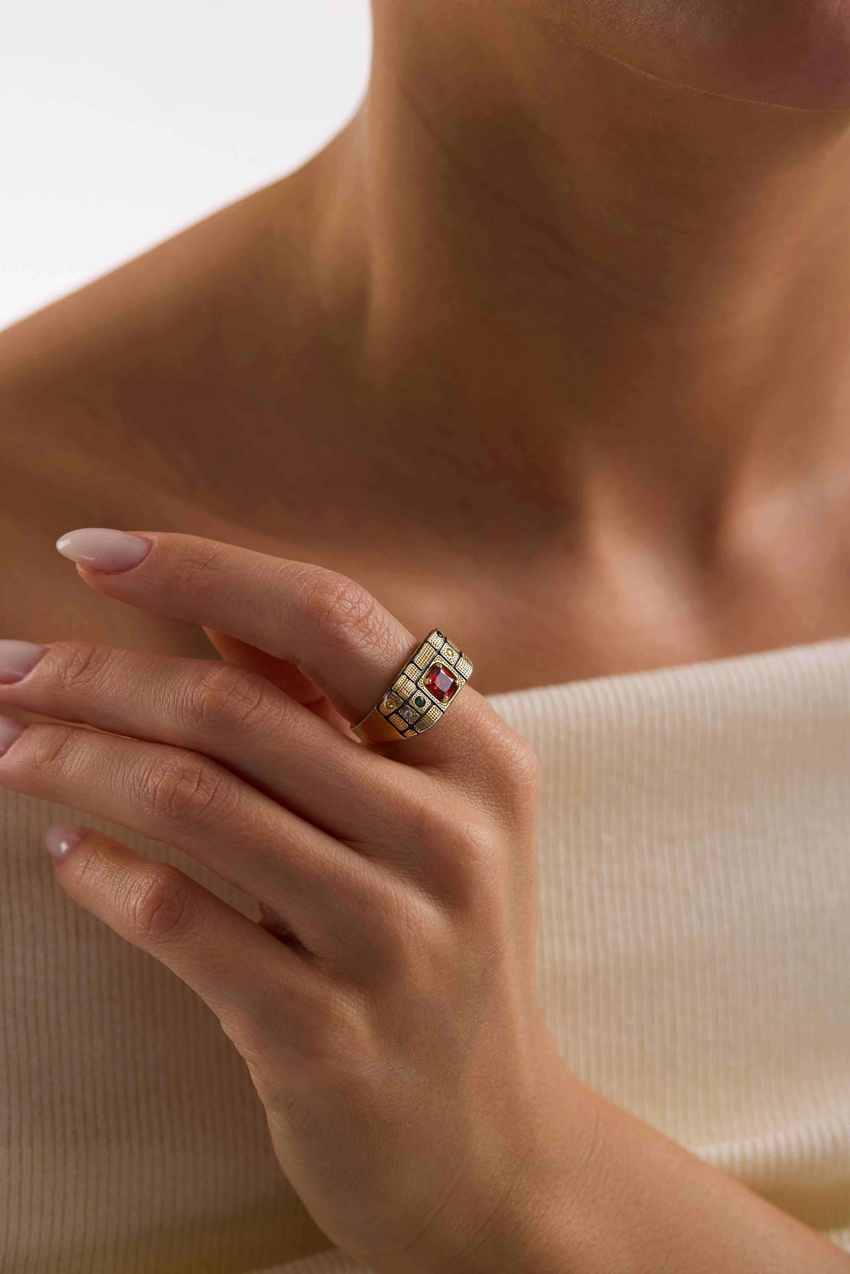 Antik Altın Yüzük