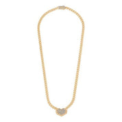 Baget Taşlı Kalp Gurmet Set