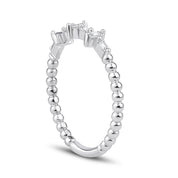0.16 ct. Pırlanta Baget Yüzük