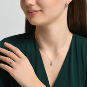 0.17 ct. Pırlanta Laranj Baget Yüzük