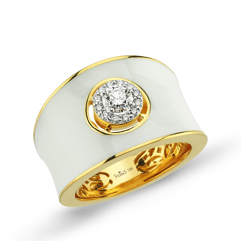 0.56 ct. Pırlanta Mineli Yüzük