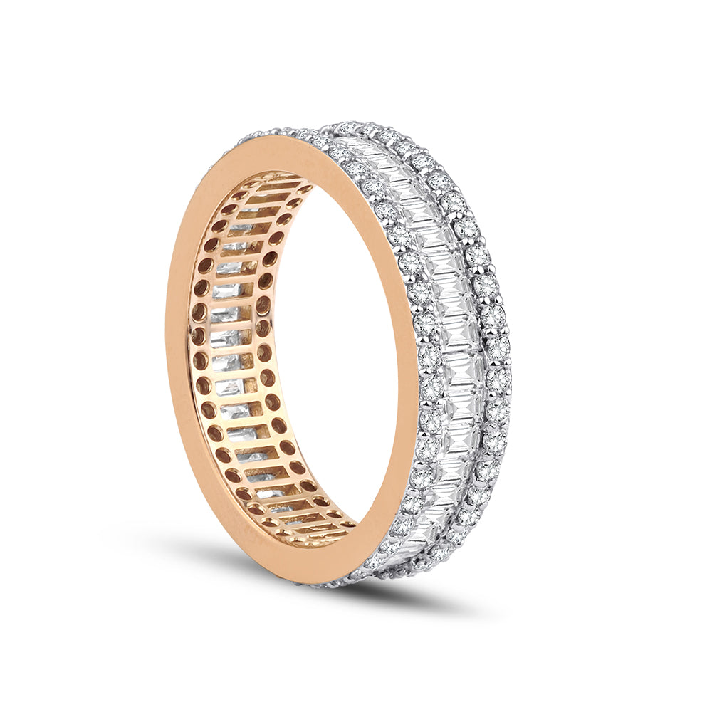 2.43 ct. Pırlanta Baget Tamtur Yüzük