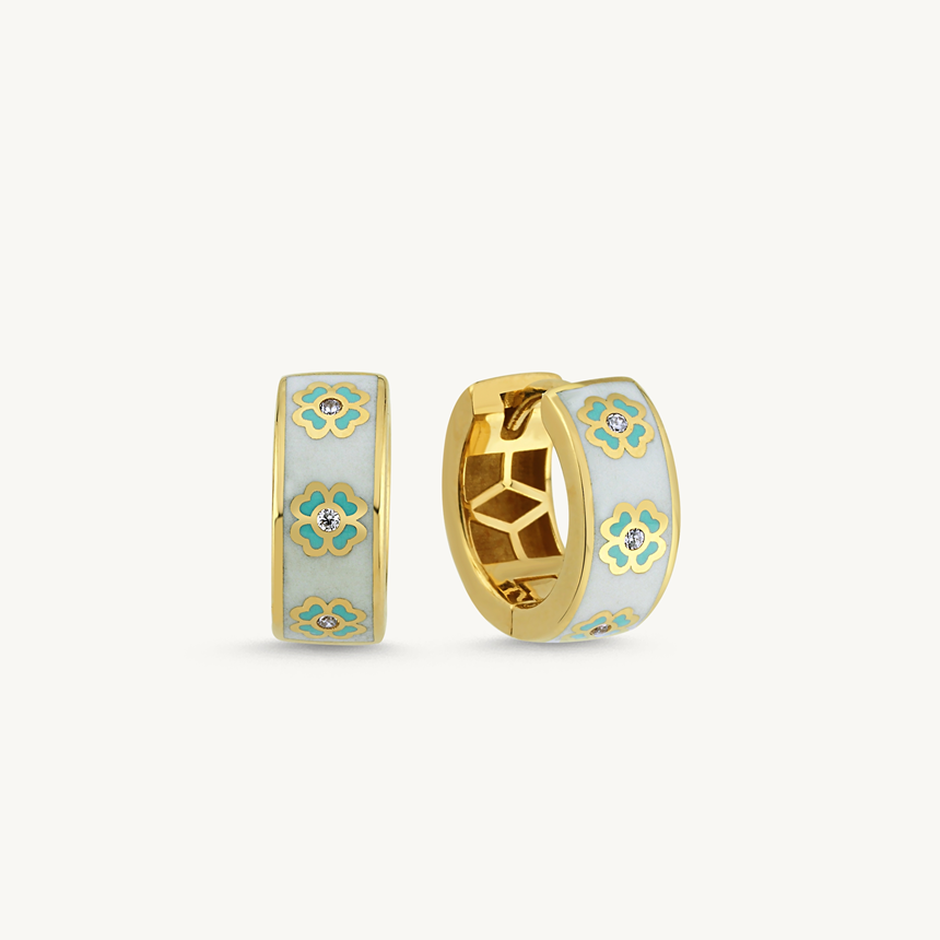Cetaş Gold Luck Altın Küpe