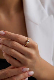 Cetaş Lotus Altın Yüzük