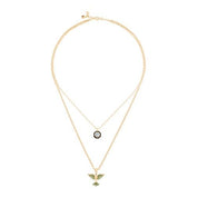 Çift Zincir Anka Kuşu Kolye