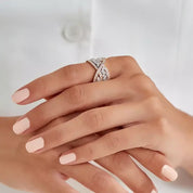 Noble 2.04 CT Baget ve Markiz Kesim Pırlanta Taşlı Yüzük