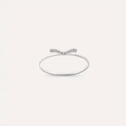 Noir White 0.05 CT Pırlanta Taşlı Yüzük