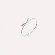 Noir White 0.05 CT Pırlanta Taşlı Yüzük