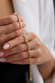 EMA Altın Harf Bileklik