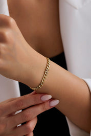 EMA Altın Harf Bileklik