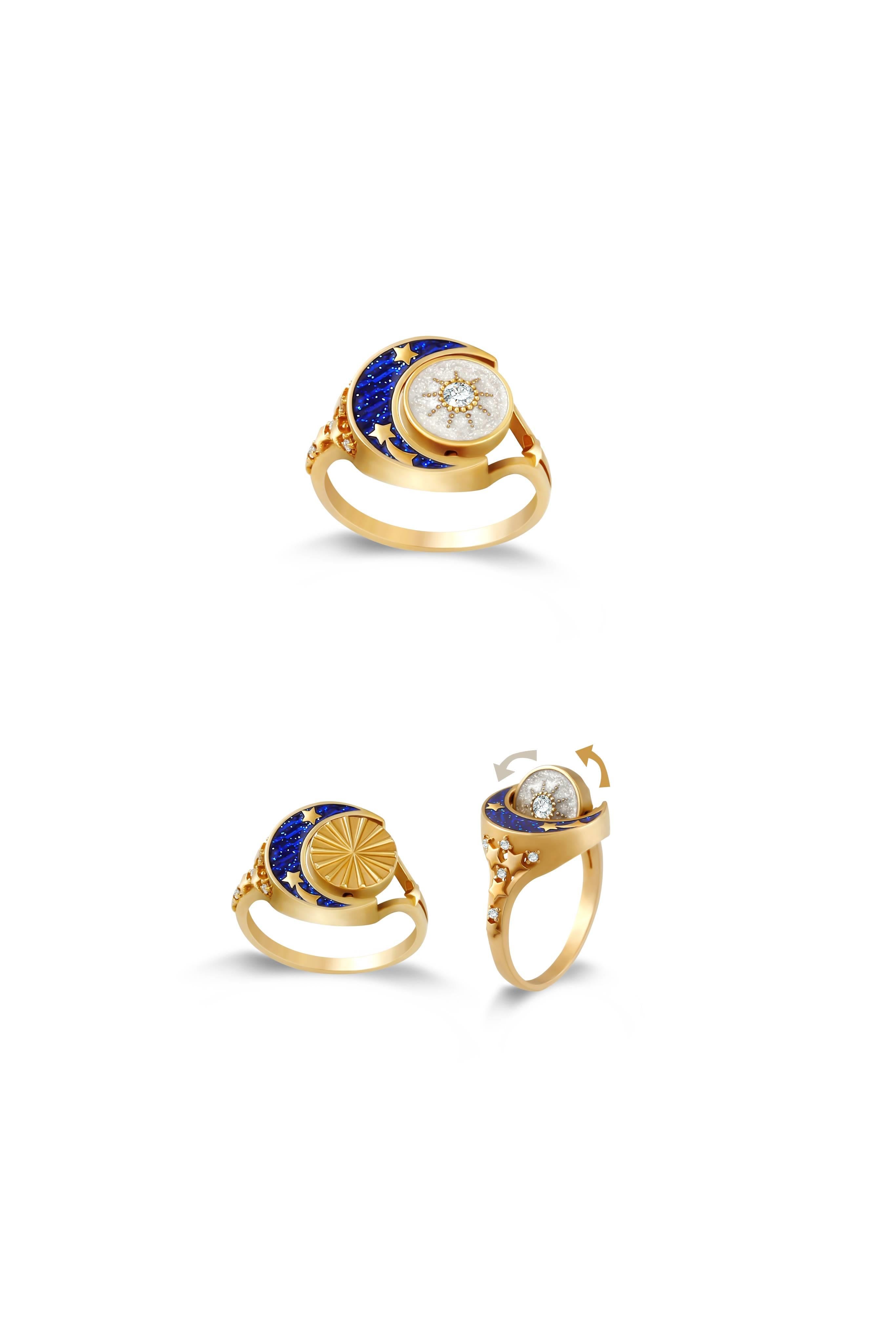 Gece Gündüz Altın Yüzük