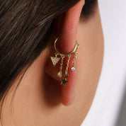 Halka Sallantılı Piercing