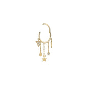 Halka Sallantılı Piercing