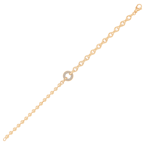 Halka Zincir Tasarım Bileklik