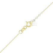 Siyah Harf Altın Kolye