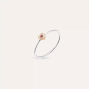 Cherie 0.07 CT Pink Safir ve Pırlanta Taşlı Yüzük