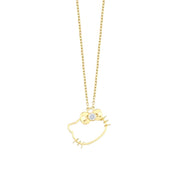 Hello Kitty Altın Kolye KL2577A