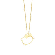 Hello Kitty Altın Kolye KL2594A