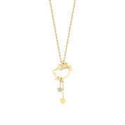 Hello Kitty Altın Kolye KL2597A