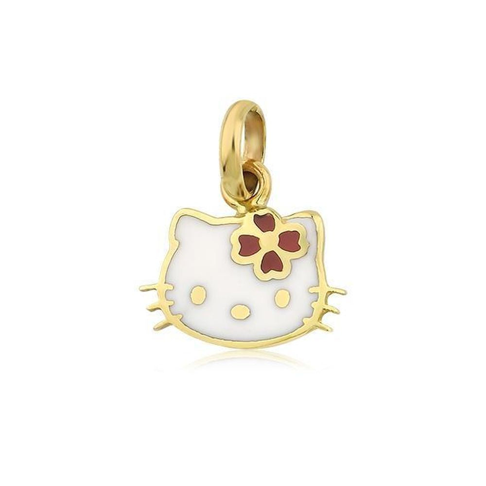 Hello Kitty Altın Kolye Ucu KU0345