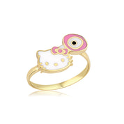 Hello Kitty Altın Yüzük YZ0355